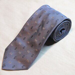 Blue Geometric Tie